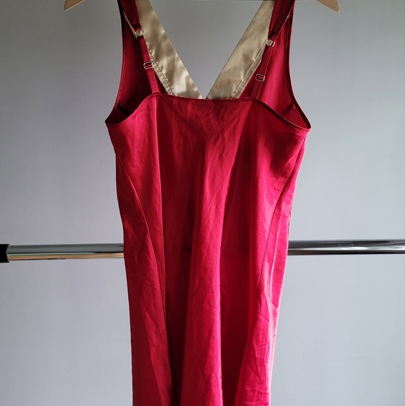 Jones New York | Red Babydoll Slip Lingerie Dress Y2K - Picture 4 of 5